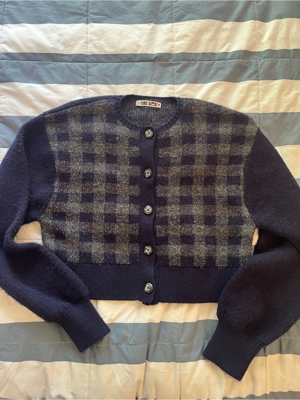 Ciao Lucia alpaca Varese cardigan - S